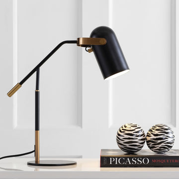 Edison 19.25" Metal LED Task Lamp - JONATHAN Y